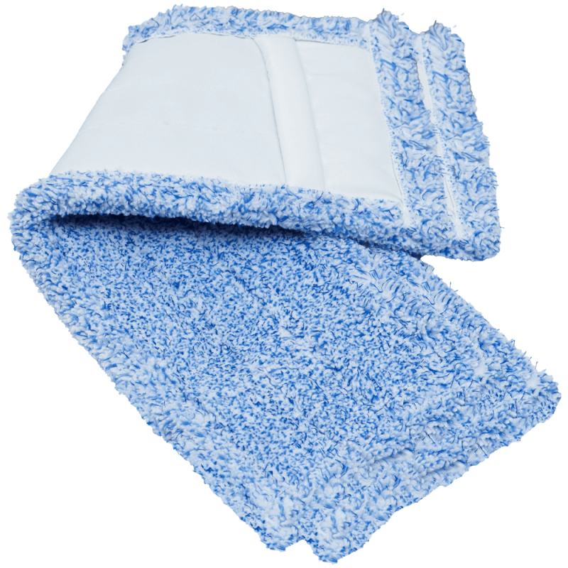 Rezerva mop plat microfibra 46x16 cm profesionala albastra Okerman